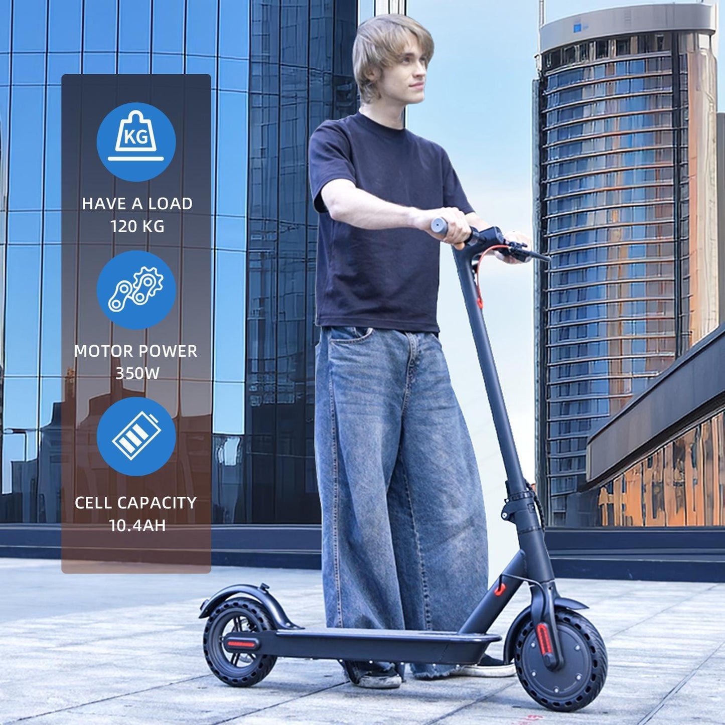 App Controlled Smart Electric Scooter J3 Pro Fast Electric Scooter Powerful Electric Scooter For Adults