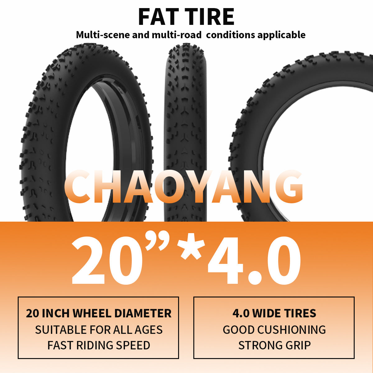 36V 500W Foldable Fat Tire E-Bike 20x4.0 Inch Commuter Bike ,13AH Lithium Battery, FR Disc Brake & 866 LCD Display